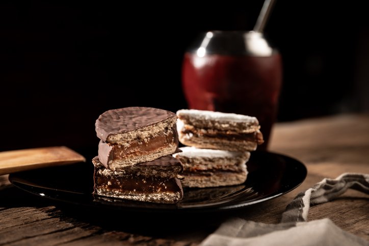 Reprodução/iStock - Alfajor argentino
