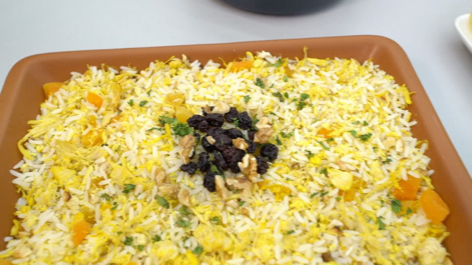 Receita de arroz de Natal tradicional