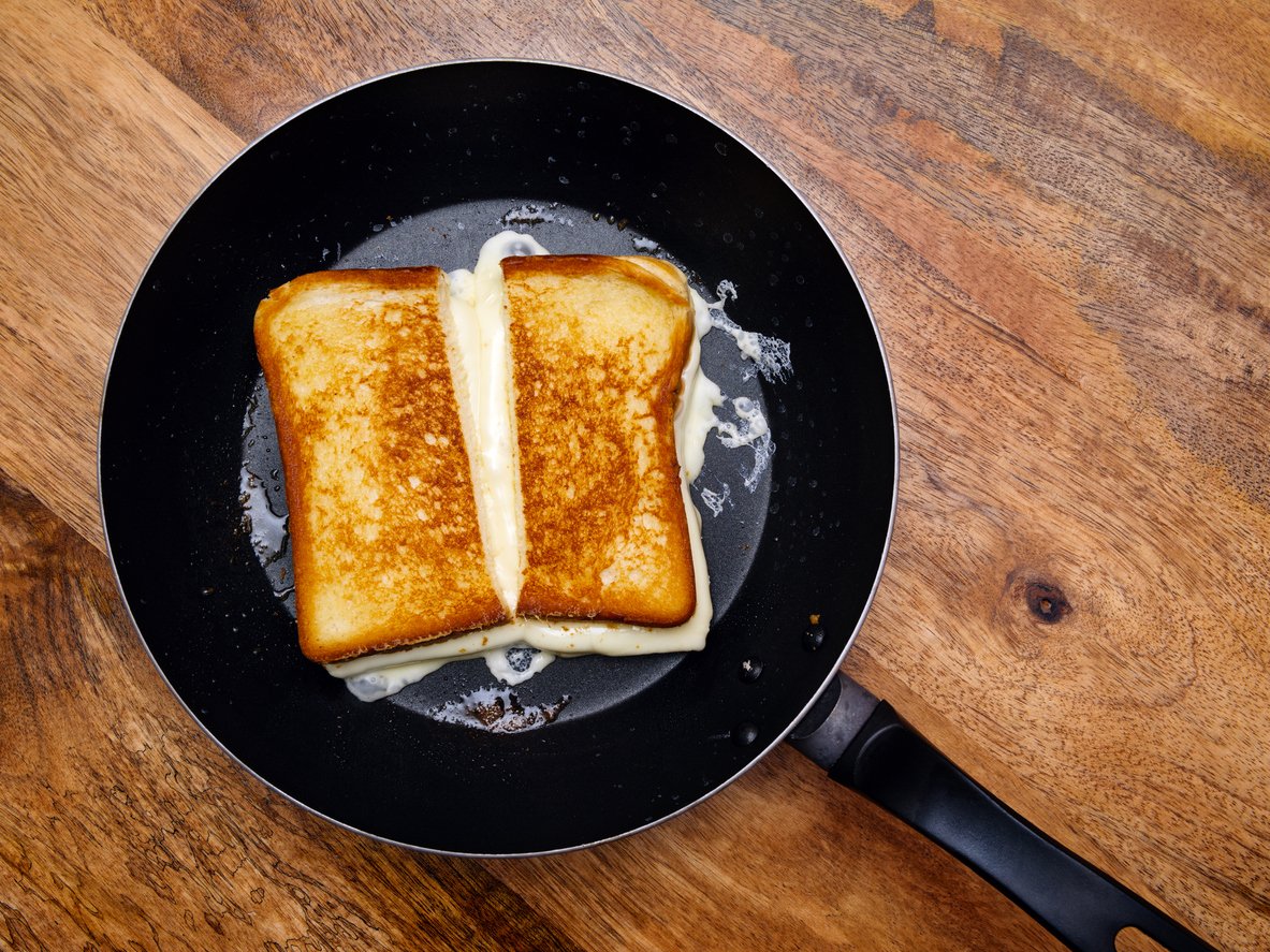iStock - Imagem ilustrativa de lanche de frigideira