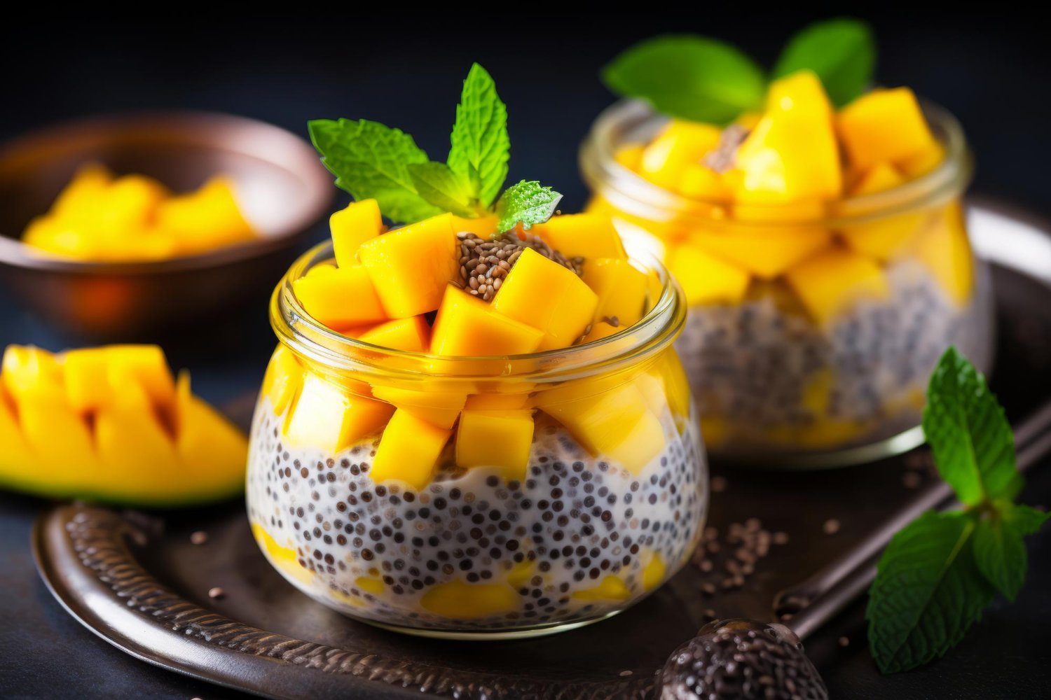 Pudim de manga e maracujá: sobremesa fit detox e refrescante