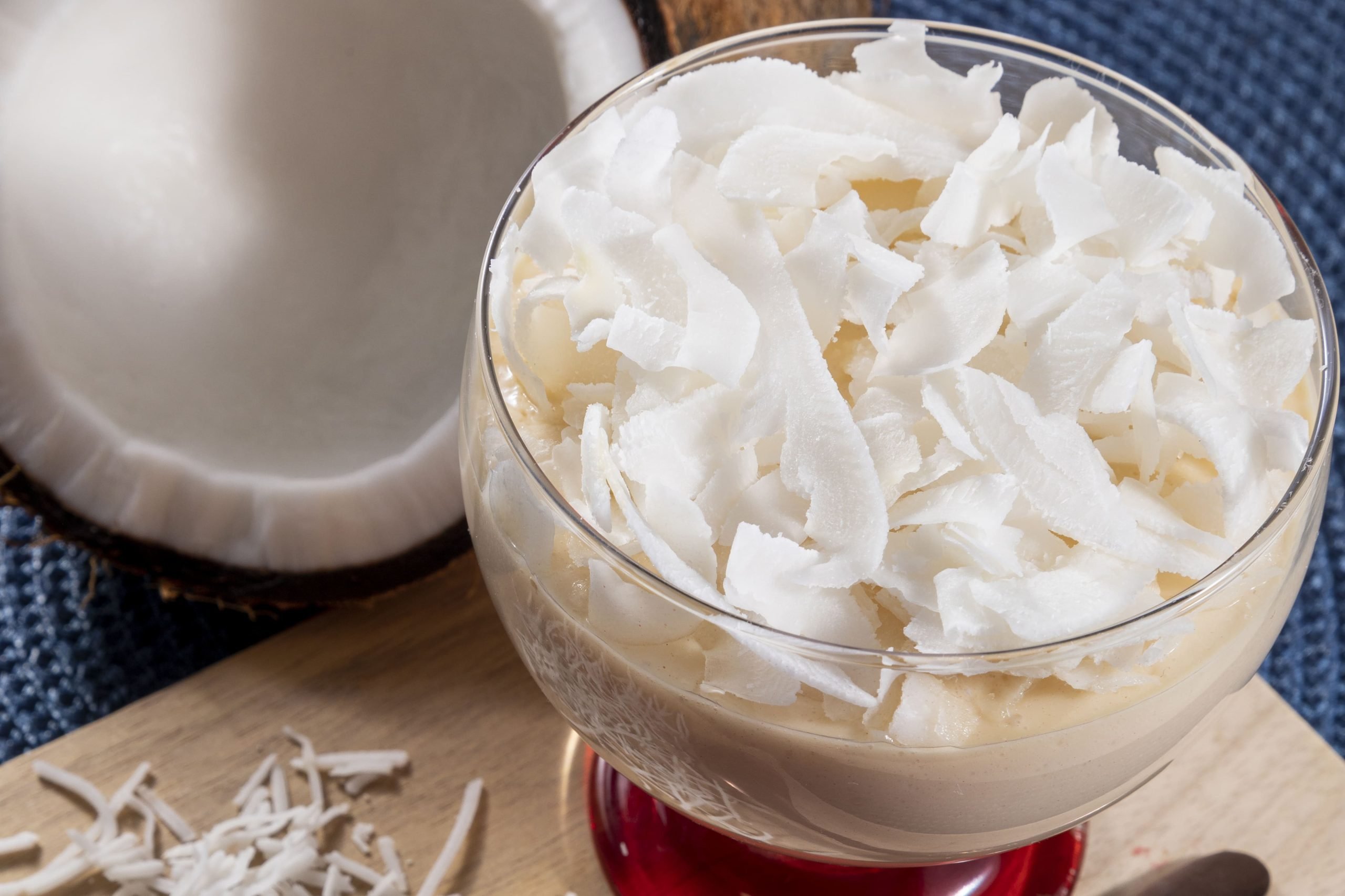 Manjar de coco fit fácil – poucas calorias e mais saudável