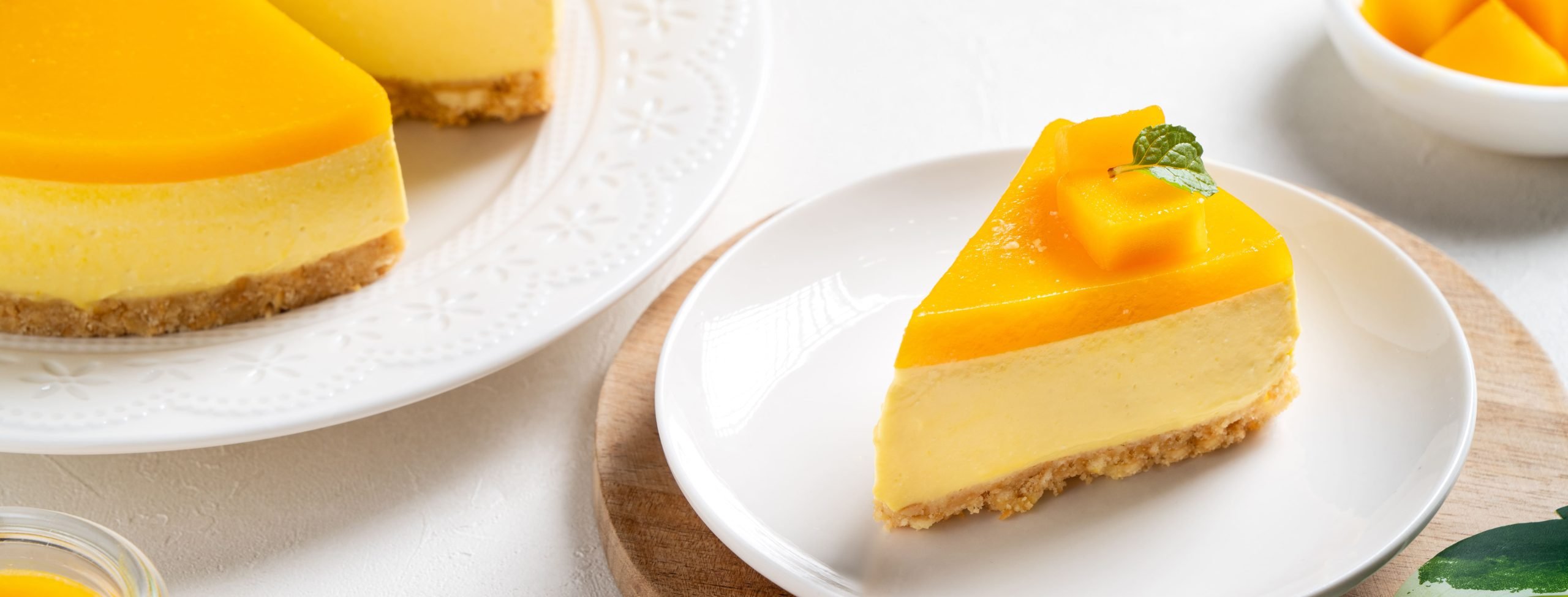 Torta gelada de manga fit: aprenda a fazer essa sobremesa saudável e refrescante