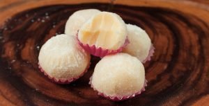 Imagem ilustra brigadeiro de ninho e limão