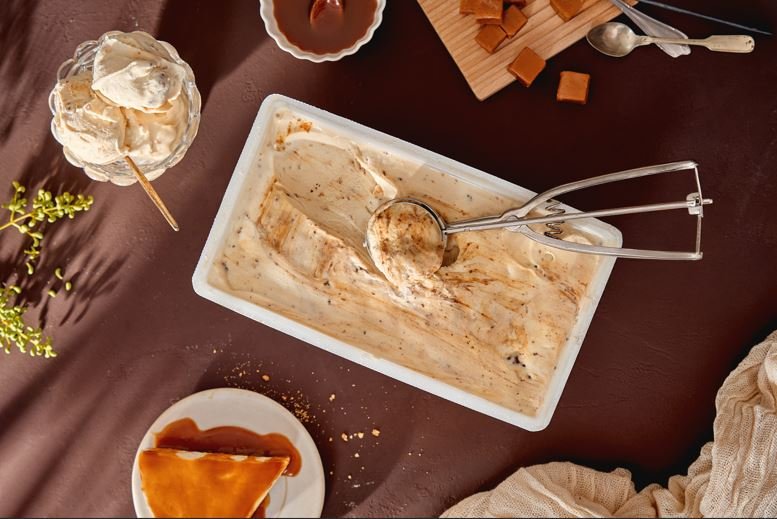 Salted Caramel Cheesecake: descubra este novo sabor de gelato artesanal!