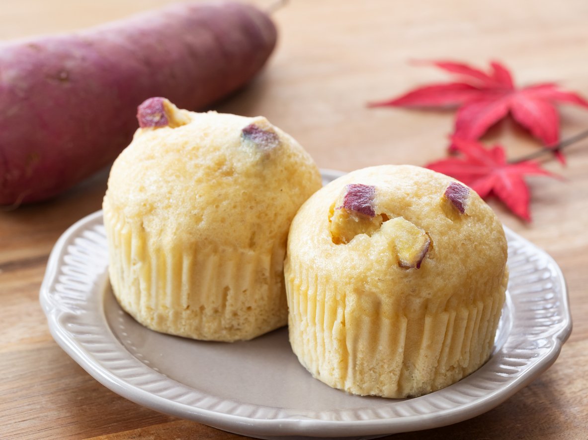 Pão fácil e sem sovar de batata-doce sem glúten: rápido para o café da manhã