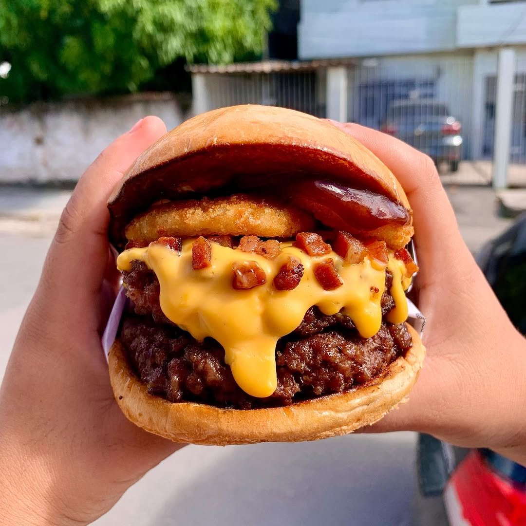 Imagem do hambúrguer do Break Burger