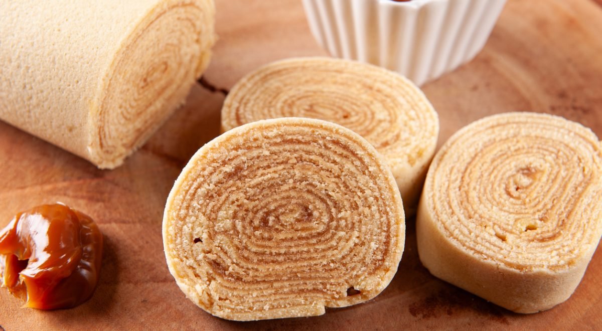 Flavia Novais/IStock - Imagem ilustrativa do bolo de rolo pernambucano