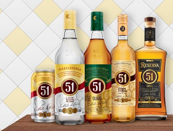 Cachaça 51 é eleita uma das marcas mais lembradas de Minas Gerais no Top of Mind 2025