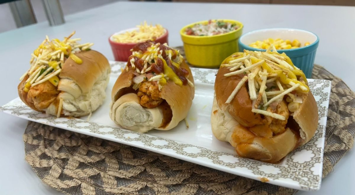 Flávia Marques/JC Imagem - Imagem de cachorro-quente feito com salsicha saudável