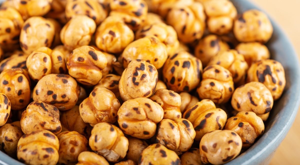 Pipoca de grão-de-bico - iStock - Imagem ilustra grão-de-bico