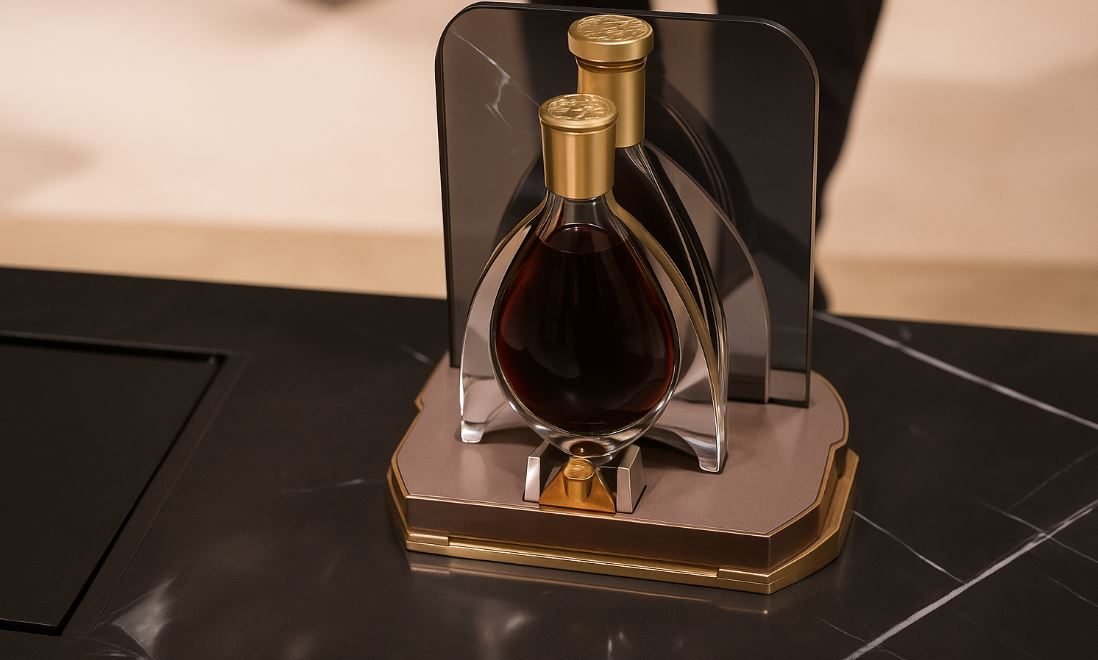 Opean AI / Reprodução - imagem do whisky naira realçada com IA