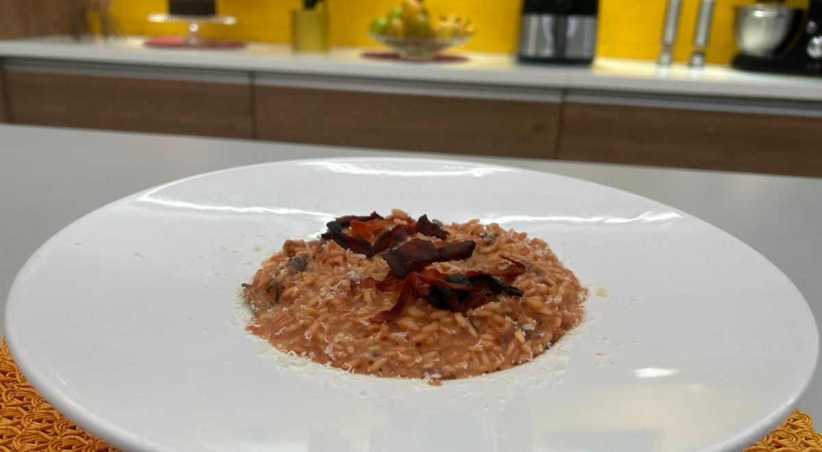 Flávia Marques/JC - Imagem do Risoto Roxo Inspirado no filme 'A Culpa É das Estrelas'