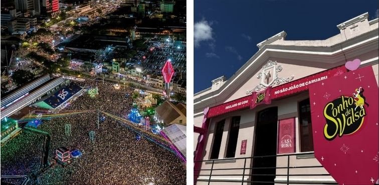 Em clima junino, BIS e Sonho de Valsa marcam presença no São João de Caruaru 2025