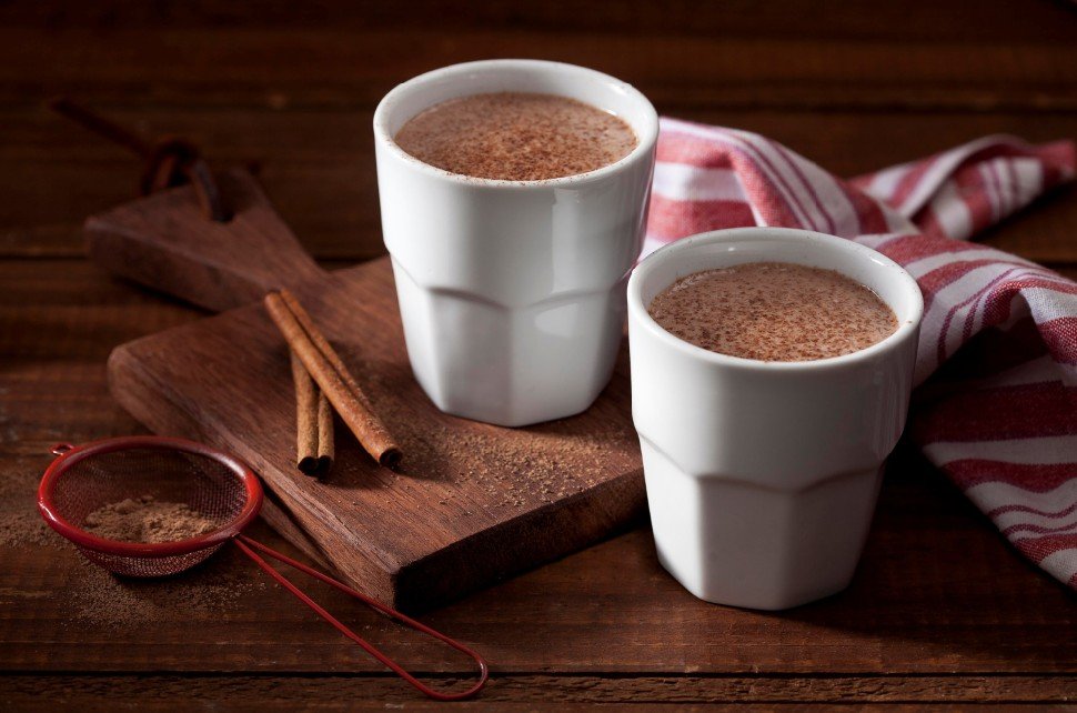 Imagem de chocolate quente cremoso