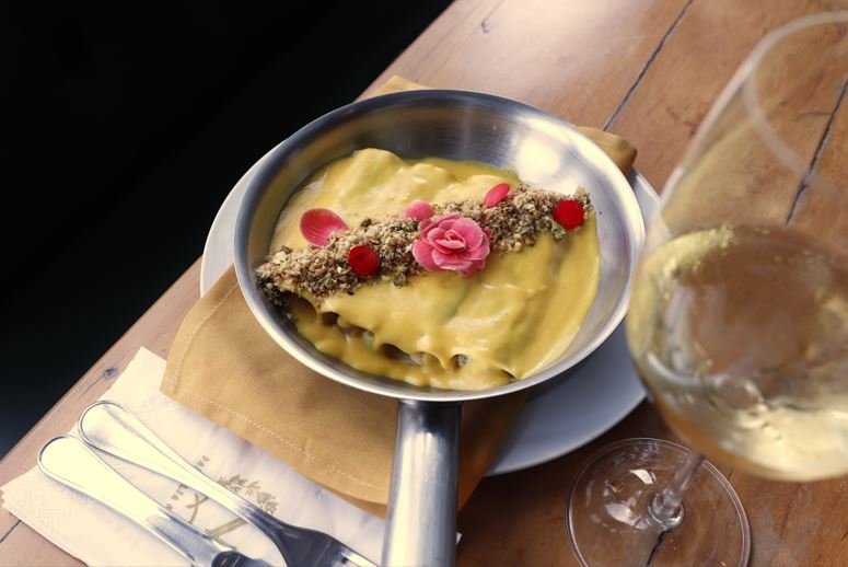 Prato do menu especial de Dia dos Namorados do restaurante italiano Ninetto Trattoria, no RioMar Recife