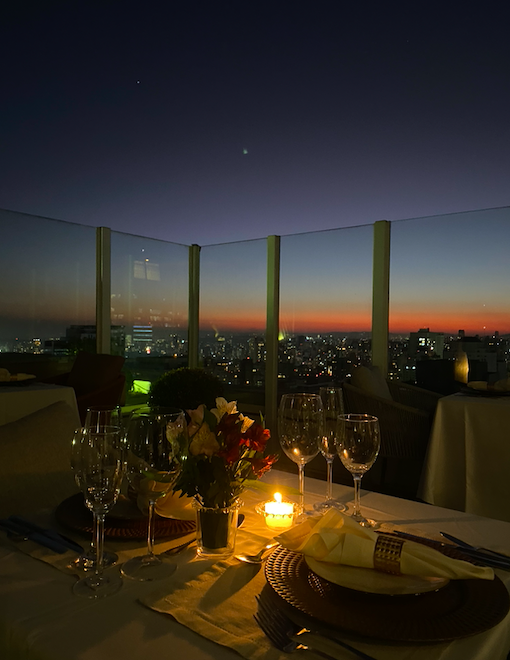 Divulgação/The View - Noite dos Namorados no The View São Paulo terá menu de quatro tempos