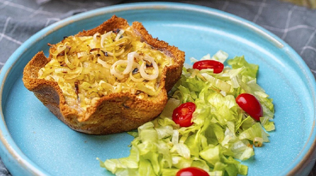 Imagem da Quiche de Alho Poró e Creme de Queijo Integral