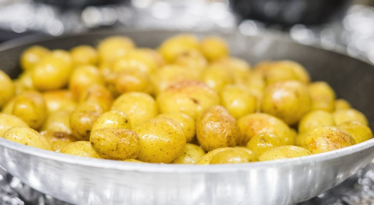Batata - iStock - Imagem ilustra mini batatas