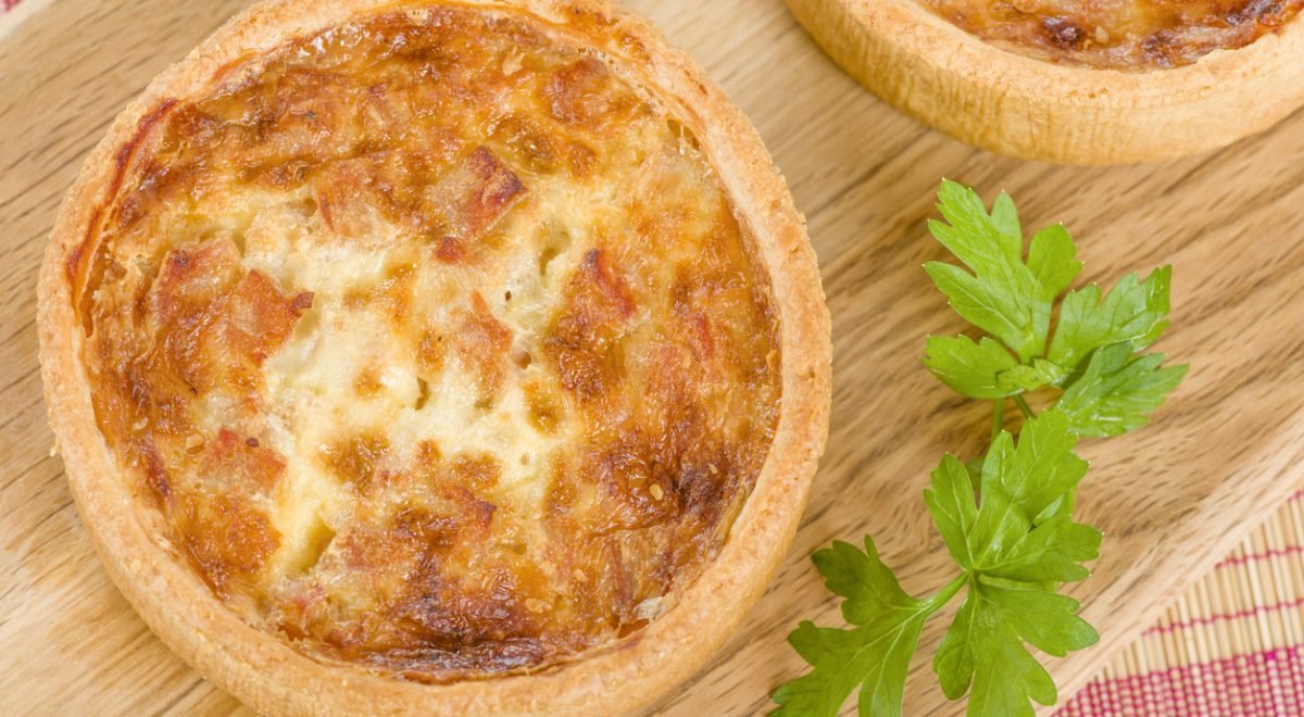 Café da manhã low carb - iStock - Imagem ilustra quiche low carb