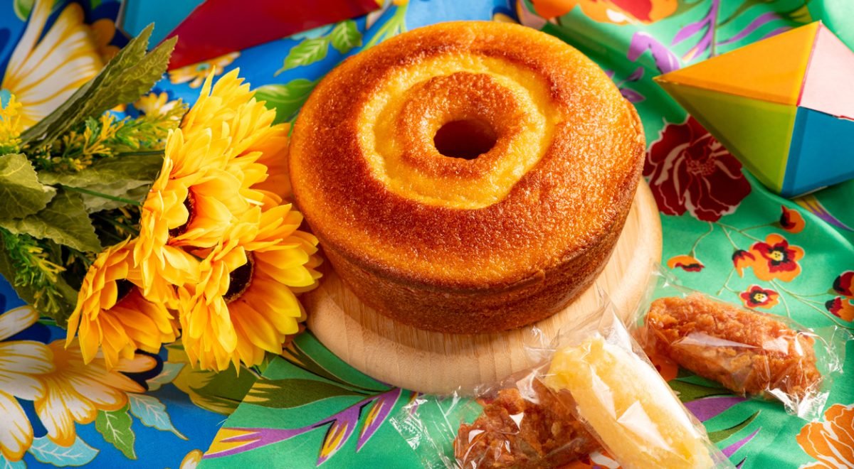 Bolo de fubá - iStock - Imagem ilustra bolo de fubá de perto