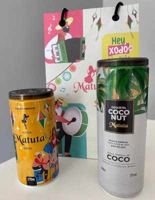 Imagem do novo sabor da Cachaça Matuta
