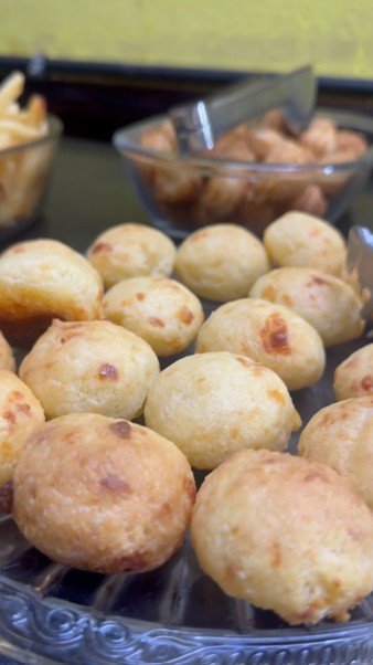 Pão de Queijo, do restaurante Ô Mineiro