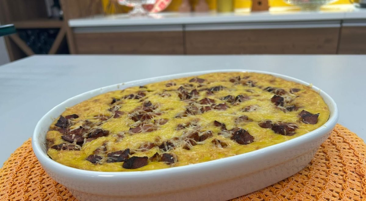 Flavia Marques/JC - Imagem de suflê de legumes com calabresa