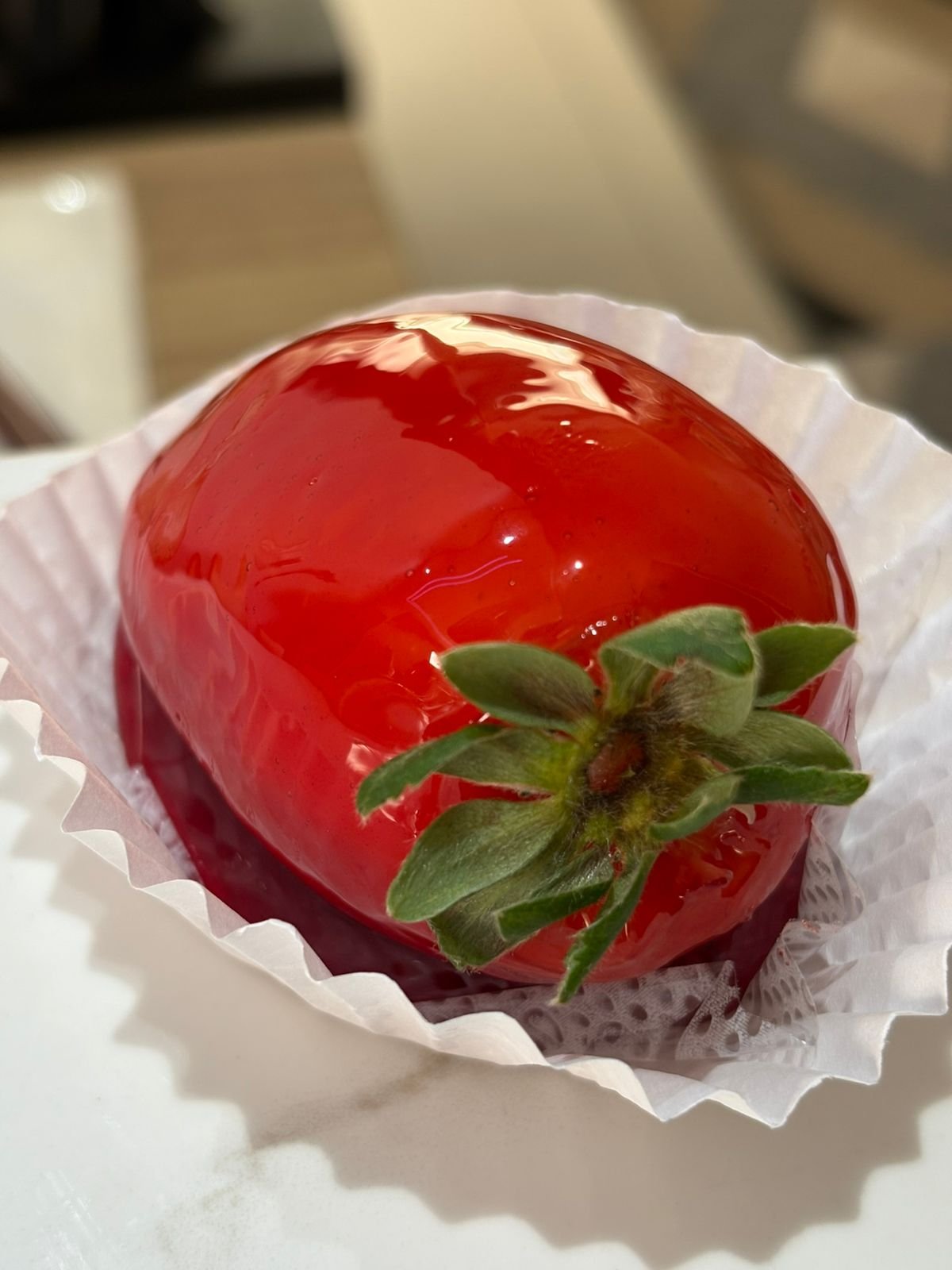 Imagem da sobremesa morango do amor