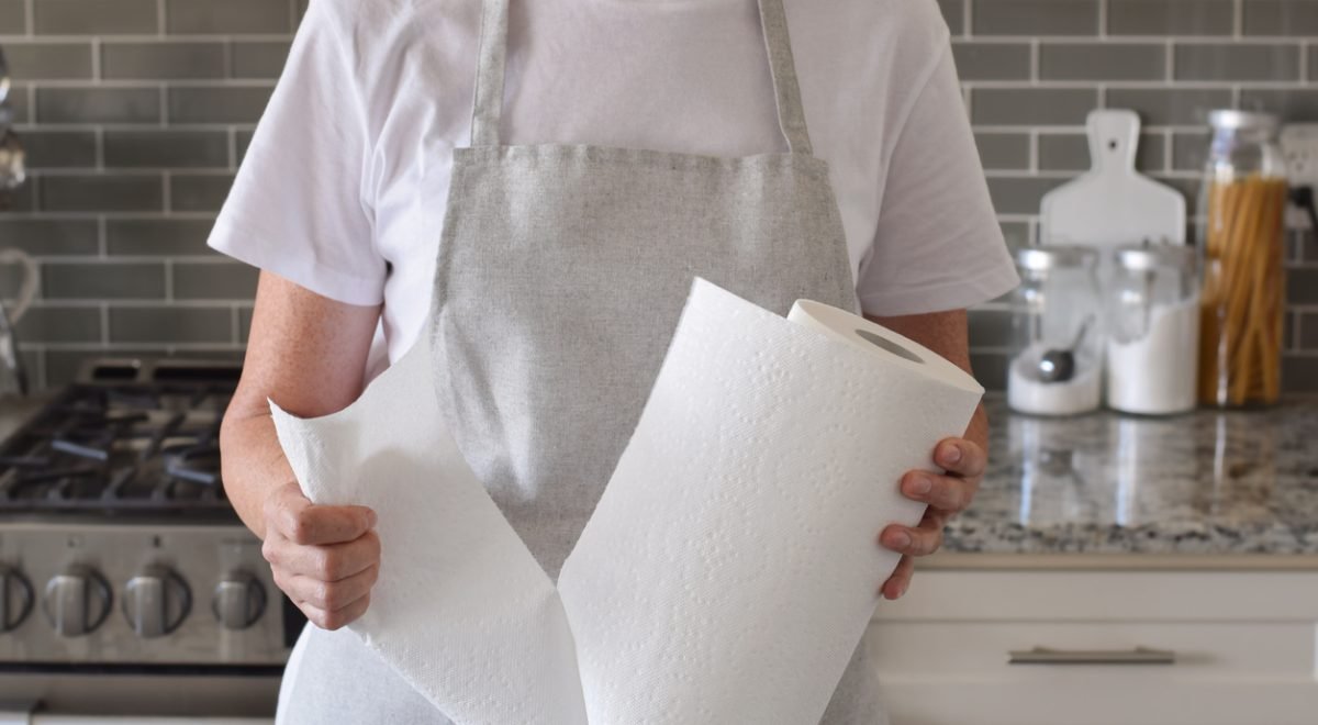 IStock - Imagem de papel toalha