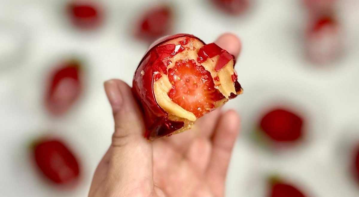 Divulgação/IFood - Imagem do Morango do Amor