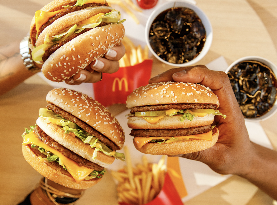 Divulgação/McDonalds - Imagem de BigMac's do McDonalds