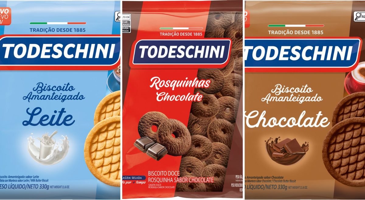 Todeschini lança três novos biscoitos/Divulgação - Todeschini lança três novos biscoitos/Divulgação