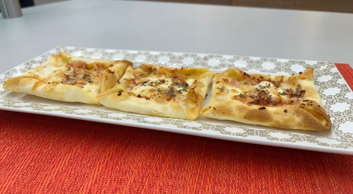 Flávia Marques/JC - Imagem de Petisco de Massa de Pastel com Queijo e Presunto