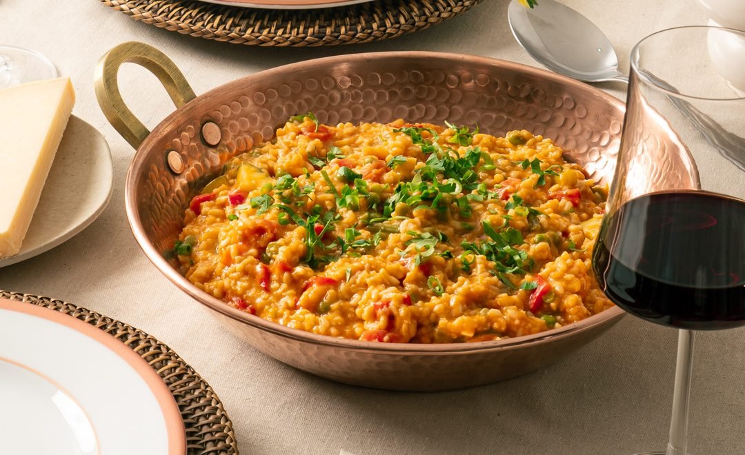 Divulgação/St Marche - Imagem ilustrativa de Risoto de Vegetais