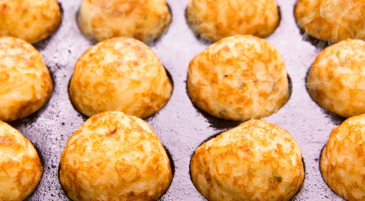 Bolinho proteico de frango - iStock - Imagem ilustra bolinho proteico de frango