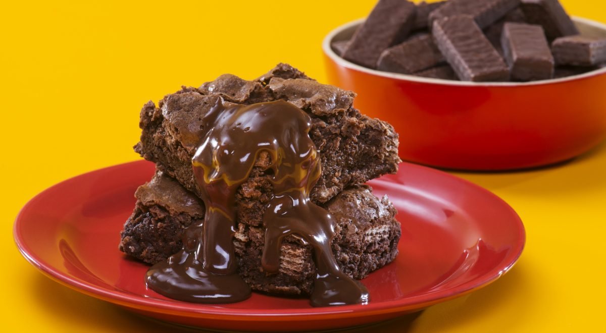 Divulgação/Vitarella - Imagem de brownie de chocolate com D-Tone