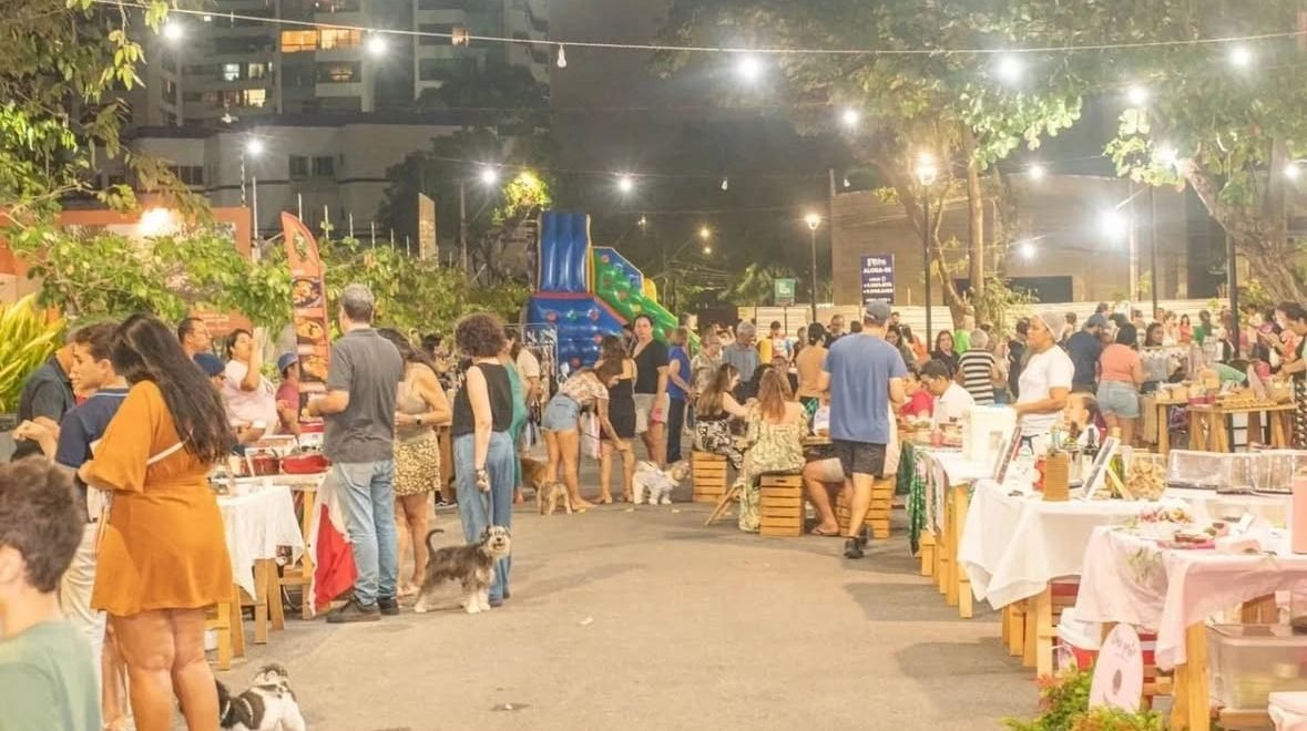 Feira no Parque, em Boa Viagem, na zona sul do Recife / Divulgação - Feira no Parque, em Boa Viagem, na zona sul do Recife / Divulgação