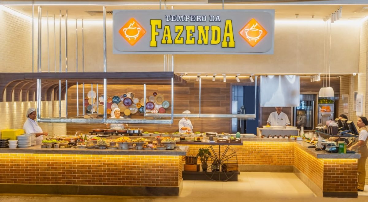 Divulgação - Imagem do restaurante Tempero de Fazenda, no Shopping Recife