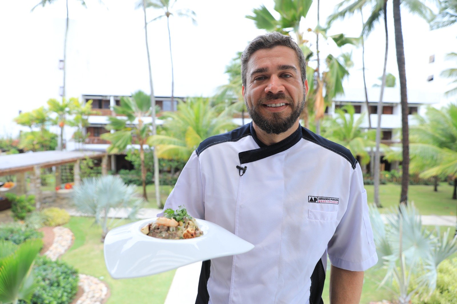 Chef Armando Pugliesi fez a sua versão de Rubacão Paraibano para o programa Receita da Boa na TV Jornal