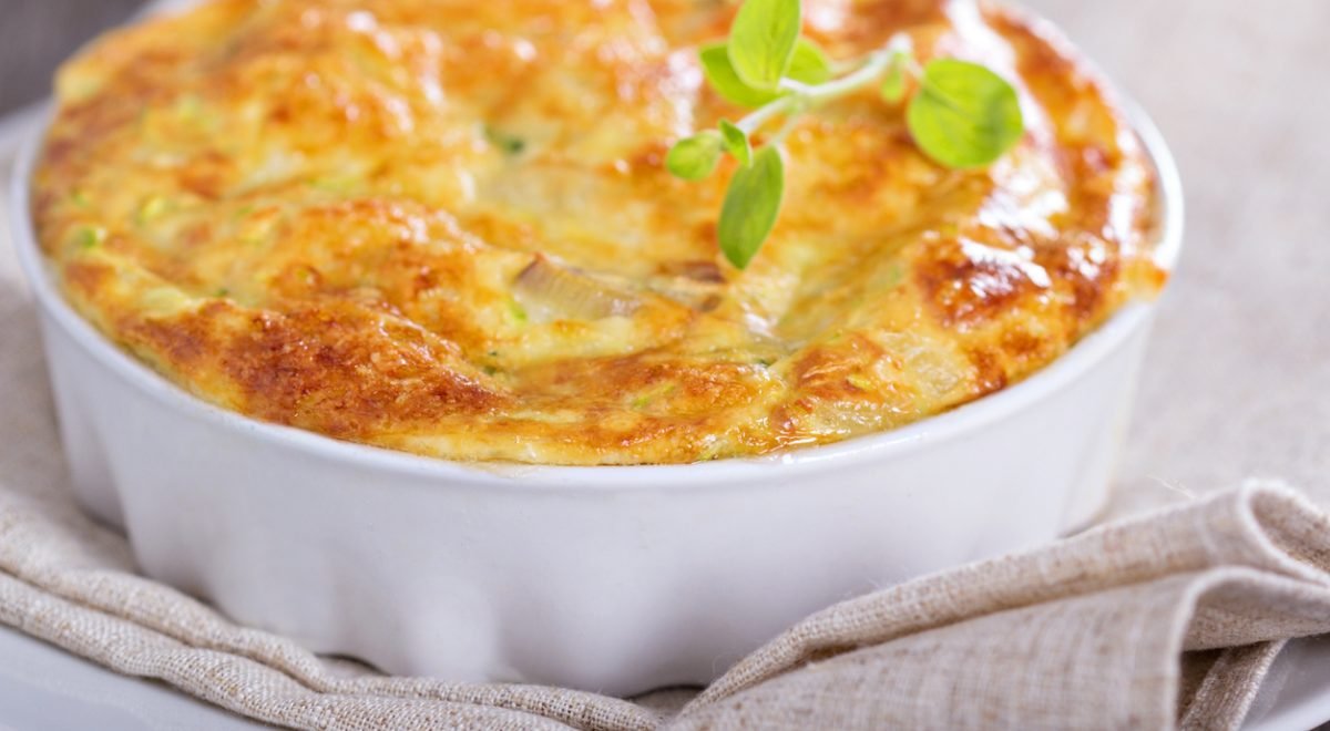 Torta de abobrinha - iStock - Imagem ilustra torta de abobrinha