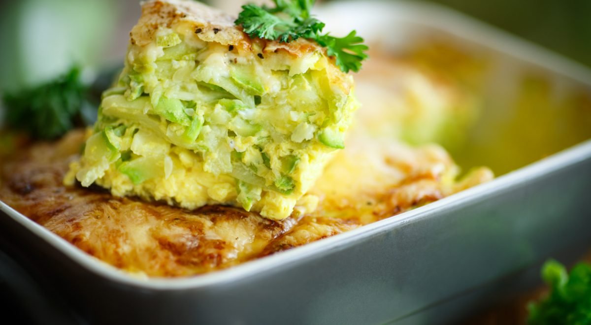 Torta de abobrinha - iStock - Imagem ilustra torta de abobrinha