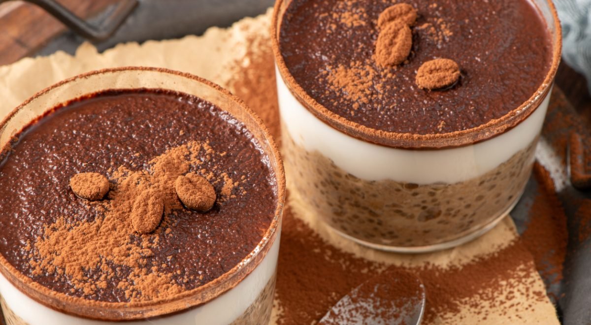 Mousse de chocolate com café - iStock - Imagem ilustra mousse de chocolate