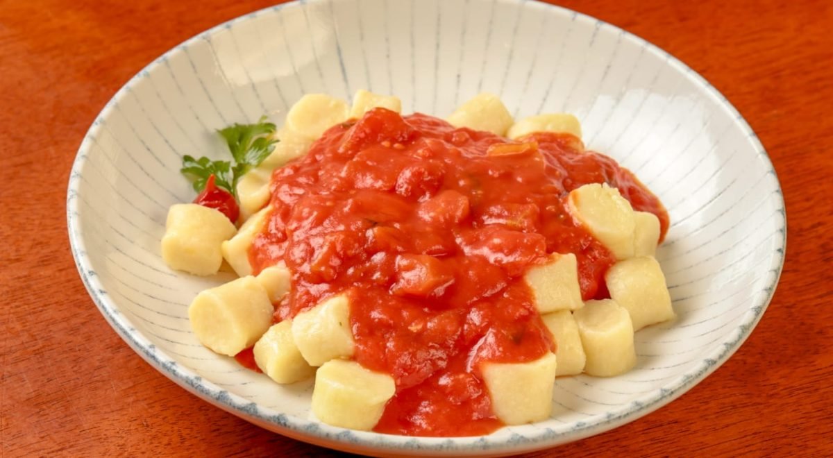 Divulgação - Imagem de nhoque ao molho