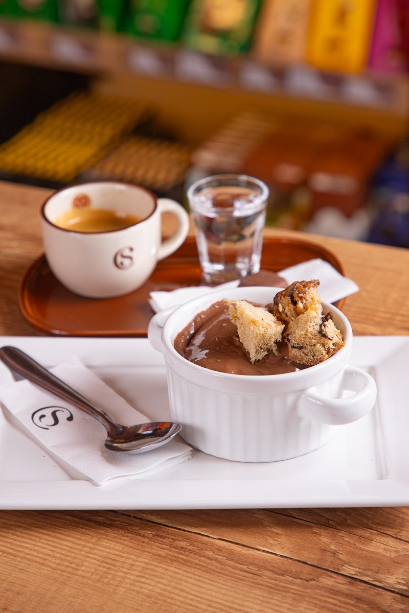 Imagem do panettone da Cacau Show no Festival de Panettone do Plaza Shopping