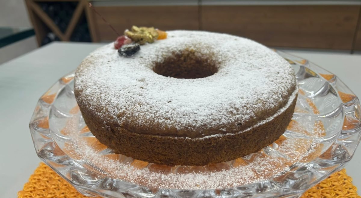 Programa Cotidiano/TV Jornal - Imagem de bolo de coco fofinho