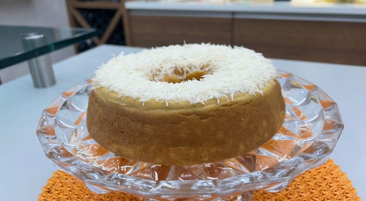 Programa Cotidiano/TV Jornal - Imagem de Bolo de Batata Doce