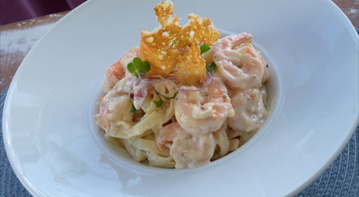 Programa Cotidiano/TV Jornal - Imagem de Fettucine com Camarão