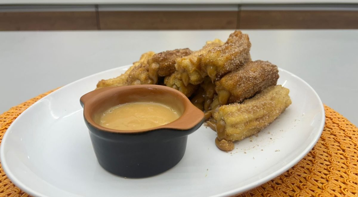 Programa Cotidiano/TV Jornal - Imagem de Churros de Doce de Leite