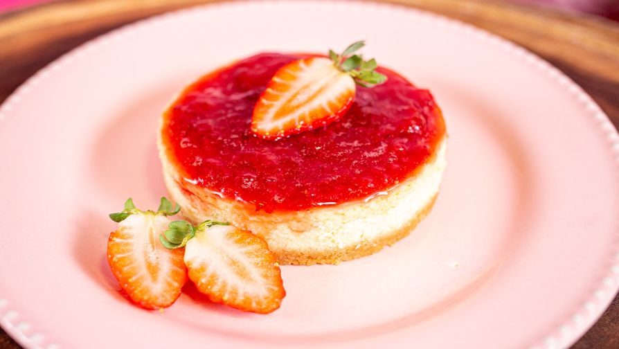 Cheesecake com geléia de morango zero açúcar - Créditos: Divulgação - Cheesecake com geléia de morango zero açúcar - Créditos: Divulgação