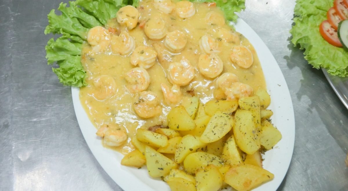 Filé de tilápia ao molho de camarão/ TV Jornal - Filé de tilápia ao molho de camarão/ TV Jornal